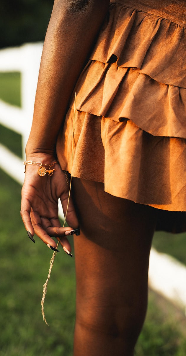 BB Rodeo "Sweet Suede Mini" Skirt