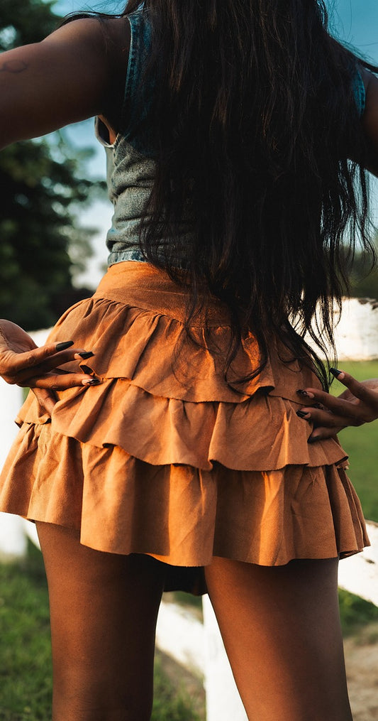 BB Rodeo "Sweet Suede Mini" Skirt