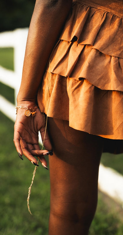 BB Rodeo "Sweet Suede Mini" Skirt