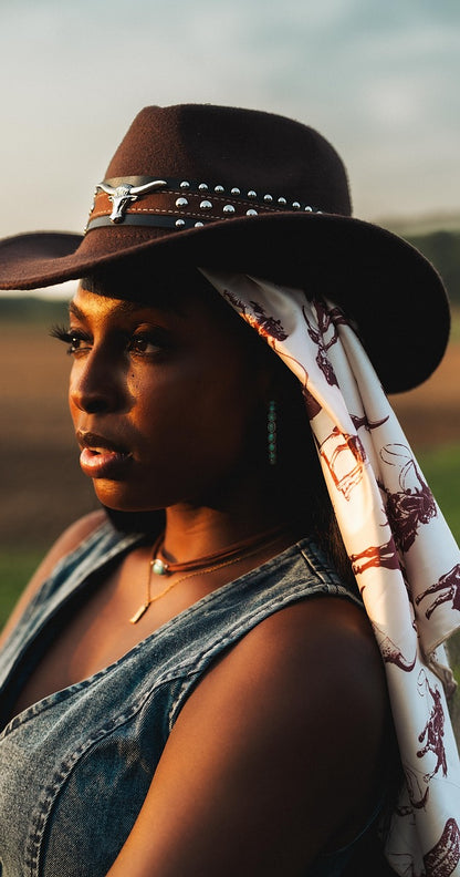 BB Rodeo Silk Scarf (Unisex)